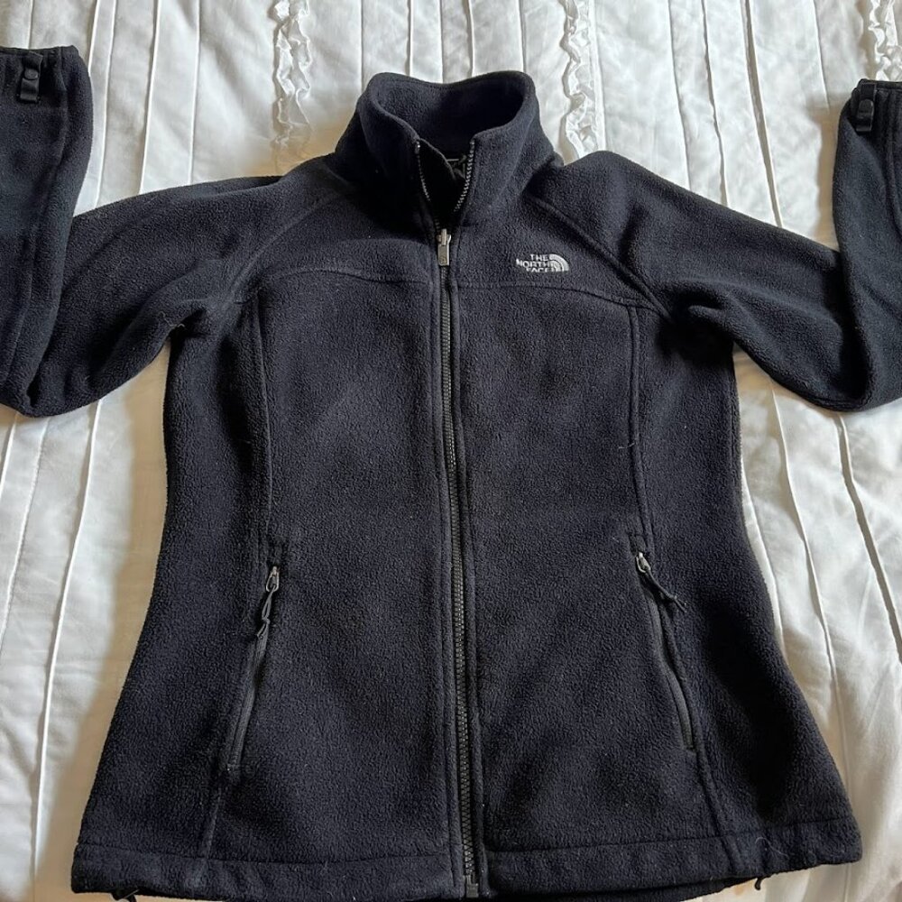 Northface Woman's Alpine Polartec® 100 ½-Zip-Black-Small
